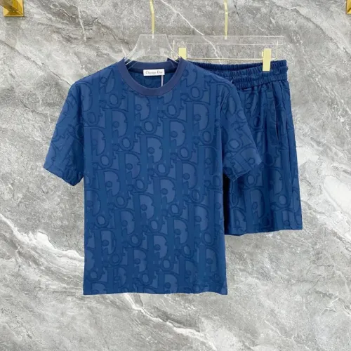Wholesale Christian Dior Tracksuits Short Sleeved For Men #1473627 $64.00 USD, Wholesale Quality Replica Christian Dior Tracksuits