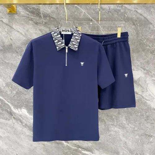 Wholesale Christian Dior Tracksuits Short Sleeved For Men #1473629 $64.00 USD, Wholesale Quality Replica Christian Dior Tracksuits