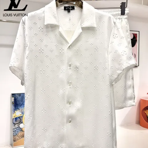 Wholesale Louis Vuitton LV Tracksuits Short Sleeved For Men #1473645 $76.00 USD, Wholesale Quality Replica Louis Vuitton LV Tracksuits