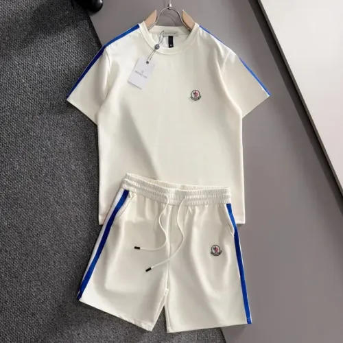 Wholesale Moncler Tracksuits Short Sleeved For Men #1473656 $64.00 USD, Wholesale Quality Replica Moncler Tracksuits