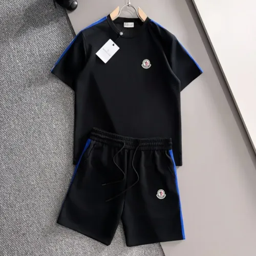 Wholesale Moncler Tracksuits Short Sleeved For Men #1473657 $64.00 USD, Wholesale Quality Replica Moncler Tracksuits