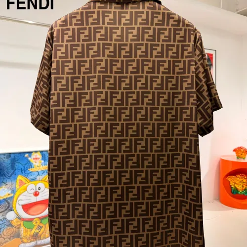 Replica Fendi Tracksuits Short Sleeved For Men #1473658 $85.00 USD for Wholesale