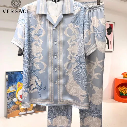 Wholesale Versace Tracksuits Short Sleeved For Men #1473671 $85.00 USD, Wholesale Quality Replica Versace Tracksuits