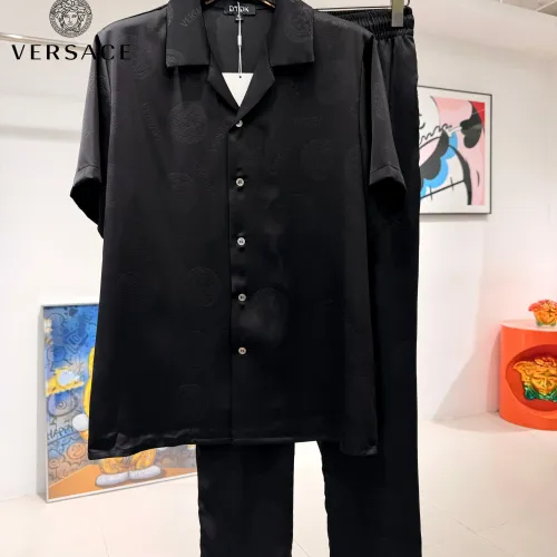 Wholesale Versace Tracksuits Short Sleeved For Men #1473673 $85.00 USD, Wholesale Quality Replica Versace Tracksuits