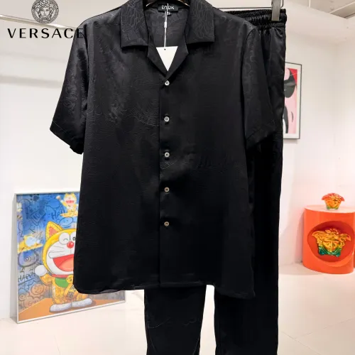 Wholesale Versace Tracksuits Short Sleeved For Men #1473675 $85.00 USD, Wholesale Quality Replica Versace Tracksuits