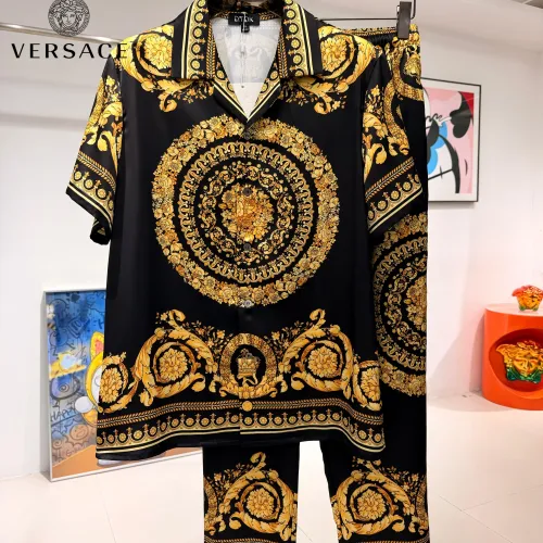 Wholesale Versace Tracksuits Short Sleeved For Men #1473676 $85.00 USD, Wholesale Quality Replica Versace Tracksuits