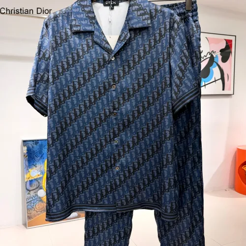 Wholesale Christian Dior Tracksuits Short Sleeved For Men #1473694 $85.00 USD, Wholesale Quality Replica Christian Dior Tracksuits