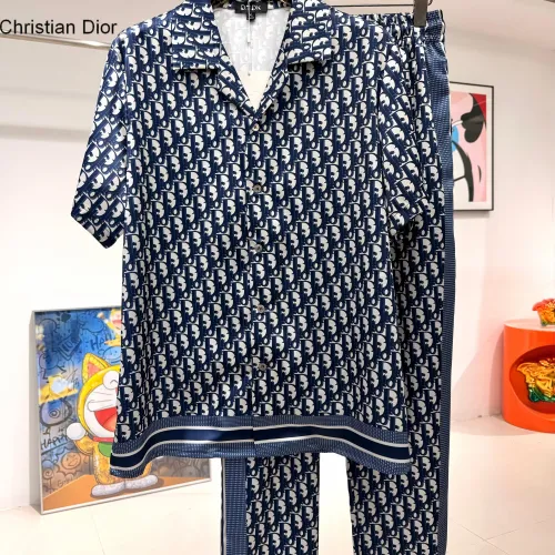 Wholesale Christian Dior Tracksuits Short Sleeved For Men #1473698 $85.00 USD, Wholesale Quality Replica Christian Dior Tracksuits