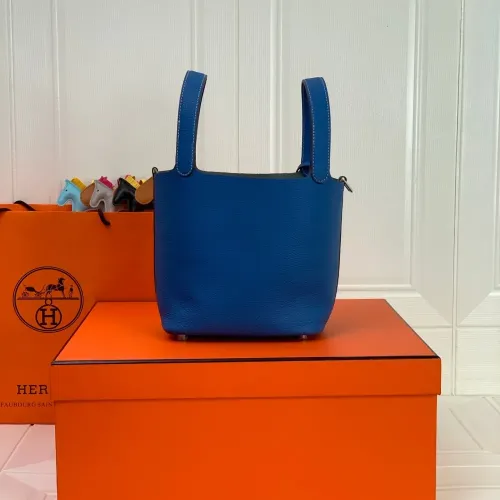 Replica Hermes AAA Quality Handbags In Silver For Women #1473702 $92.00 USD for Wholesale