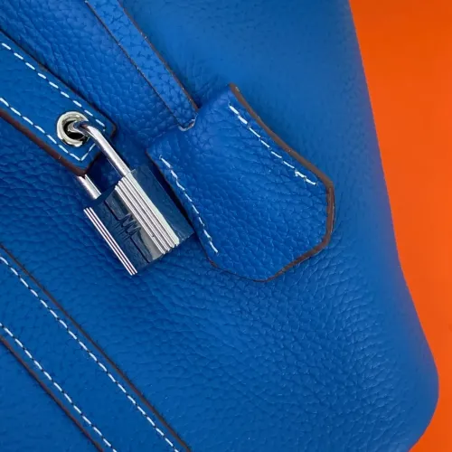 Replica Hermes AAA Quality Handbags In Silver For Women #1473702 $92.00 USD for Wholesale
