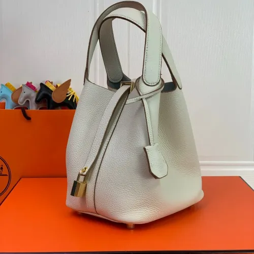 Replica Hermes AAA Quality Handbags In Gold For Women #1473708 $85.00 USD for Wholesale