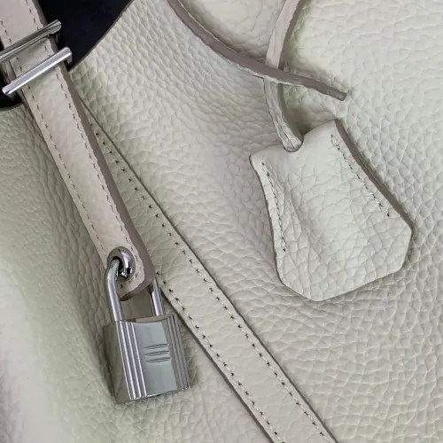 Replica Hermes AAA Quality Handbags In Silver For Women #1473709 $92.00 USD for Wholesale