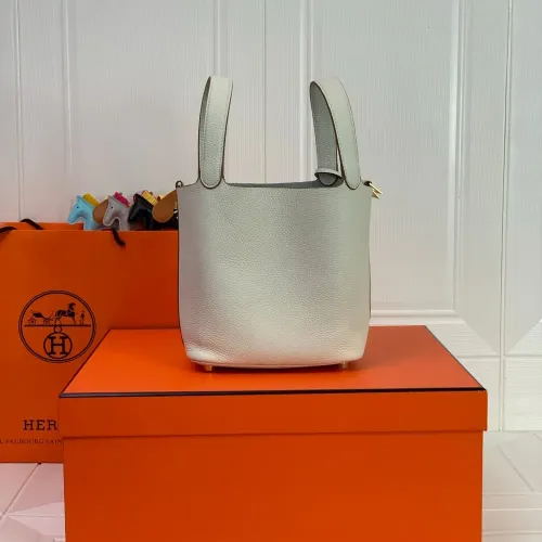 Replica Hermes AAA Quality Handbags In Gold For Women #1473711 $92.00 USD for Wholesale