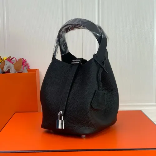 Replica Hermes AAA Quality Handbags In Silver For Women #1473712 $85.00 USD for Wholesale