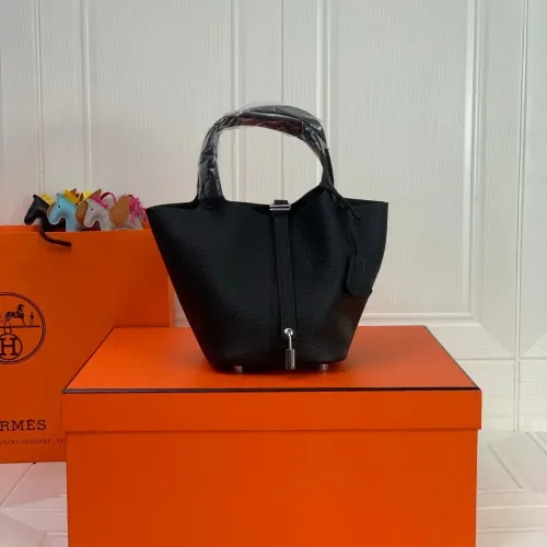 Wholesale Hermes AAA Quality Handbags In Silver For Women #1473716 $92.00 USD, Wholesale Quality Replica Hermes AAA Quality Handbags