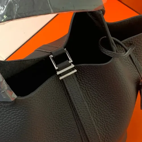 Replica Hermes AAA Quality Handbags In Silver For Women #1473716 $92.00 USD for Wholesale