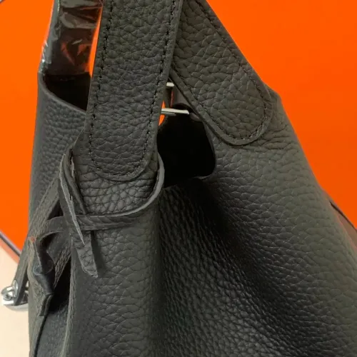 Replica Hermes AAA Quality Handbags In Silver For Women #1473716 $92.00 USD for Wholesale