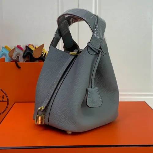 Replica Hermes AAA Quality Handbags In Gold For Women #1473724 $85.00 USD for Wholesale