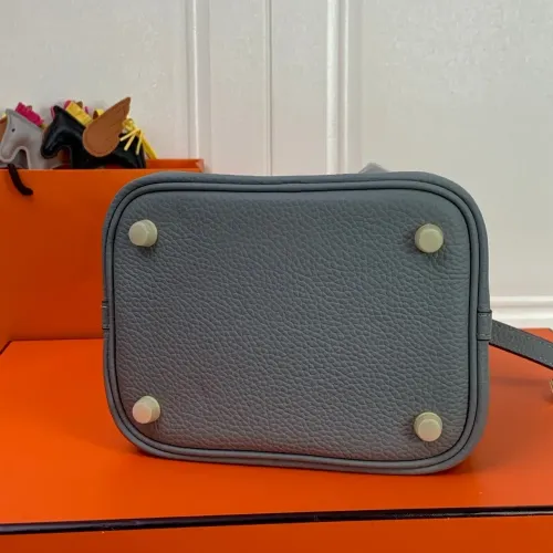 Replica Hermes AAA Quality Handbags In Gold For Women #1473724 $85.00 USD for Wholesale