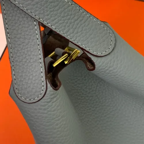 Replica Hermes AAA Quality Handbags In Gold For Women #1473728 $92.00 USD for Wholesale