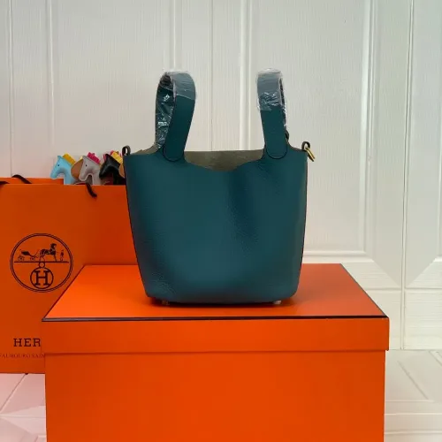 Replica Hermes AAA Quality Handbags In Gold For Women #1473734 $92.00 USD for Wholesale