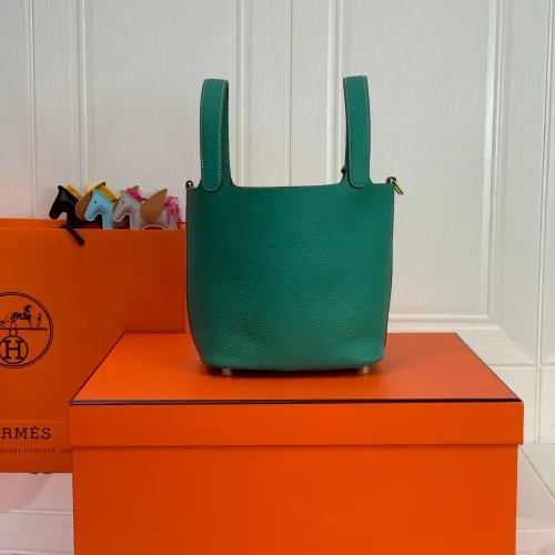 Replica Hermes AAA Quality Handbags In Gold For Women #1473735 $85.00 USD for Wholesale