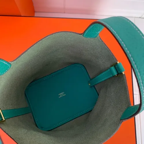Replica Hermes AAA Quality Handbags In Gold For Women #1473736 $92.00 USD for Wholesale