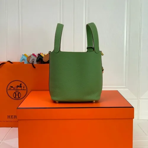 Replica Hermes AAA Quality Handbags In Gold For Women #1473738 $92.00 USD for Wholesale