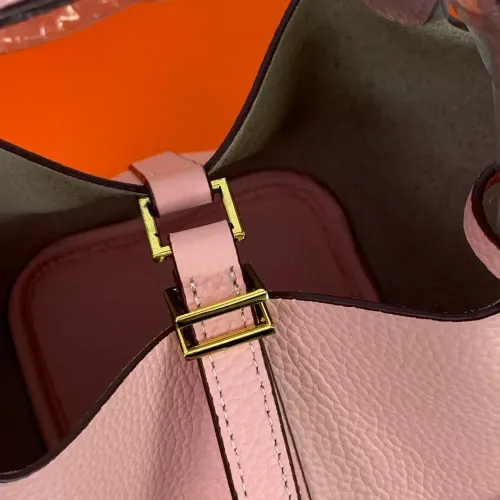Replica Hermes AAA Quality Handbags In Gold For Women #1473740 $85.00 USD for Wholesale