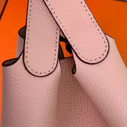 Replica Hermes AAA Quality Handbags In Gold For Women #1473740 $85.00 USD for Wholesale