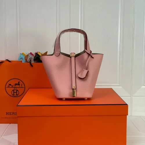 Wholesale Hermes AAA Quality Handbags In Gold For Women #1473742 $92.00 USD, Wholesale Quality Replica Hermes AAA Quality Handbags