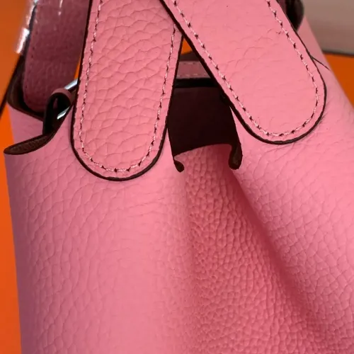 Replica Hermes AAA Quality Handbags In Silver For Women #1473743 $85.00 USD for Wholesale