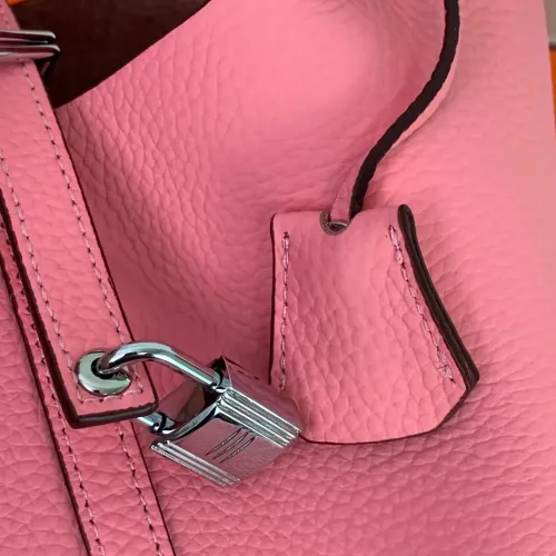 Replica Hermes AAA Quality Handbags In Silver For Women #1473744 $92.00 USD for Wholesale