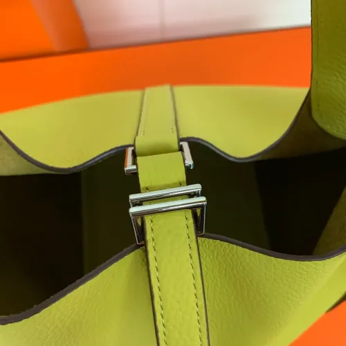 Replica Hermes AAA Quality Handbags In Silver For Women #1473745 $85.00 USD for Wholesale