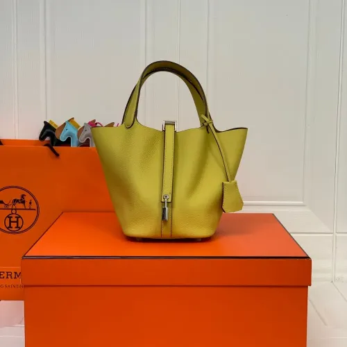 Wholesale Hermes AAA Quality Handbags In Silver For Women #1473746 $92.00 USD, Wholesale Quality Replica Hermes AAA Quality Handbags