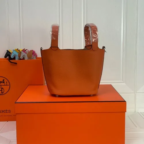 Replica Hermes AAA Quality Handbags In Silver For Women #1473747 $85.00 USD for Wholesale