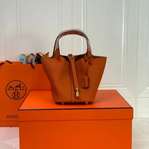 Wholesale Hermes AAA Quality Handbags In Gold For Women #1473748 $85.00 USD, Wholesale Quality Replica Hermes AAA Quality Handbags