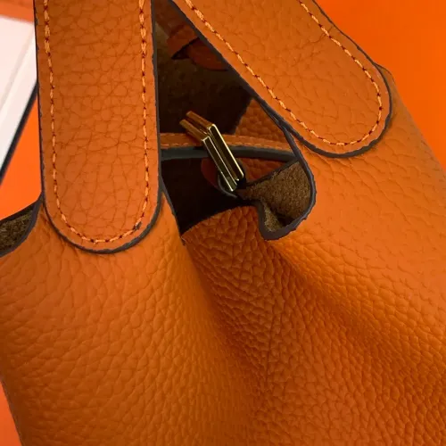Replica Hermes AAA Quality Handbags In Gold For Women #1473748 $85.00 USD for Wholesale