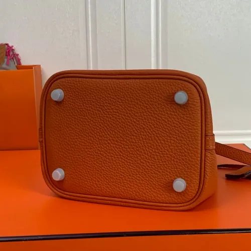 Replica Hermes AAA Quality Handbags In Silver For Women #1473749 $92.00 USD for Wholesale