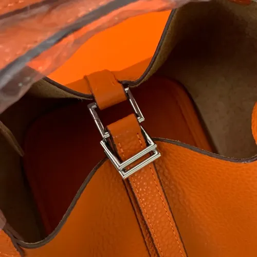 Replica Hermes AAA Quality Handbags In Silver For Women #1473749 $92.00 USD for Wholesale