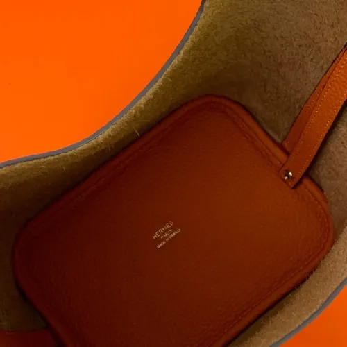 Replica Hermes AAA Quality Handbags In Gold For Women #1473750 $92.00 USD for Wholesale