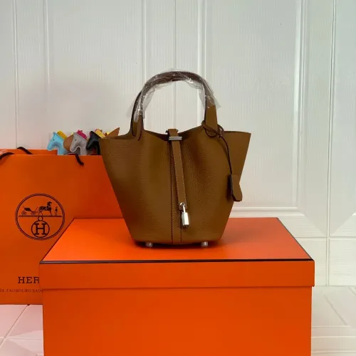 Wholesale Hermes AAA Quality Handbags In Silver For Women #1473751 $85.00 USD, Wholesale Quality Replica Hermes AAA Quality Handbags