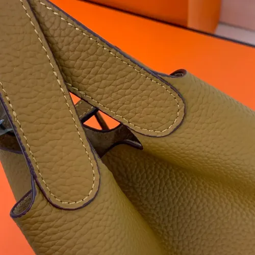 Replica Hermes AAA Quality Handbags In Silver For Women #1473751 $85.00 USD for Wholesale