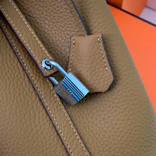 Replica Hermes AAA Quality Handbags In Silver For Women #1473752 $92.00 USD for Wholesale