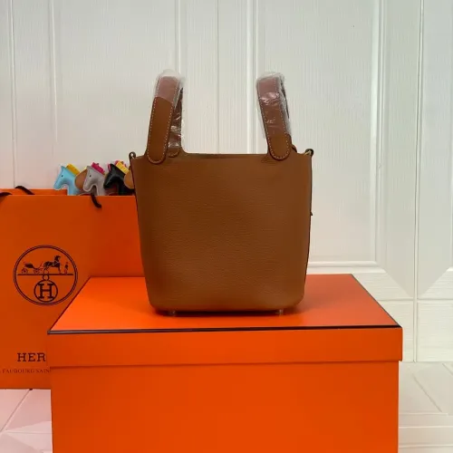 Replica Hermes AAA Quality Handbags In Gold For Women #1473753 $85.00 USD for Wholesale