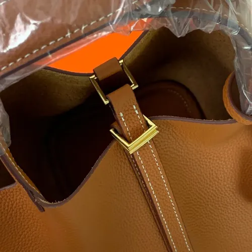 Replica Hermes AAA Quality Handbags In Gold For Women #1473754 $92.00 USD for Wholesale