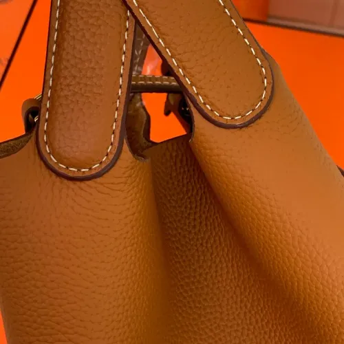 Replica Hermes AAA Quality Handbags In Gold For Women #1473754 $92.00 USD for Wholesale