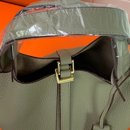 Replica Hermes AAA Quality Handbags In Gold For Women #1473756 $85.00 USD for Wholesale