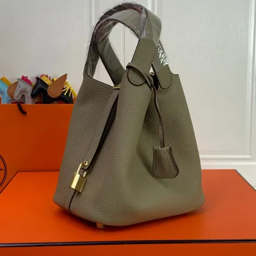 Replica Hermes AAA Quality Handbags In Gold For Women #1473758 $92.00 USD for Wholesale