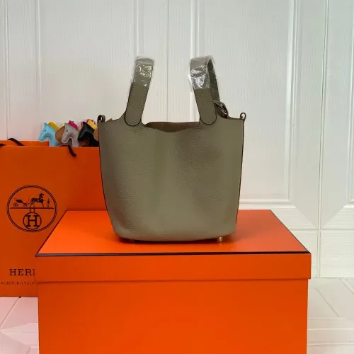 Replica Hermes AAA Quality Handbags In Gold For Women #1473758 $92.00 USD for Wholesale